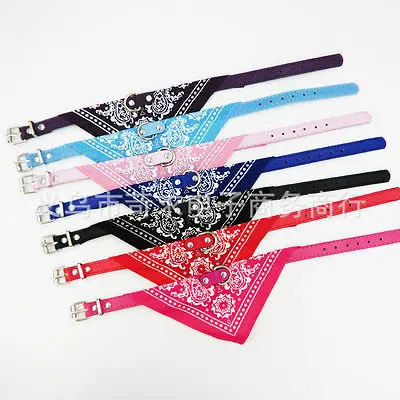 Горячая Собака Щенок Кот шейный платок бандана из искусственной кожи с