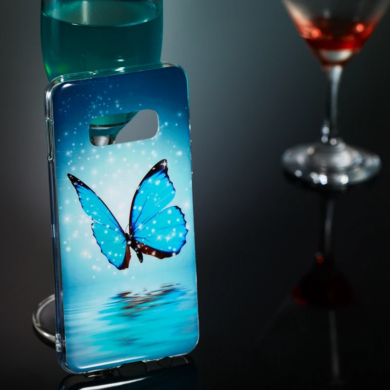 Для huawei P30 P Smart 2019 световой мягкий чехол TPU для sony XZ4 Galaxy S10 плюс Lite светятся в