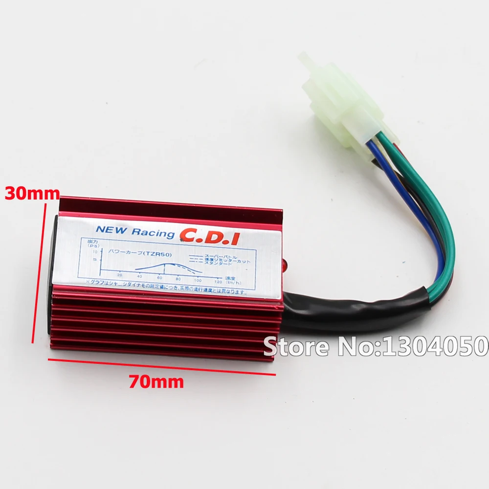 6 Pin производительность гоночный AC CDI Коробка для 50 70 90 110 125 150 250 cc китайский ATV Quad Dirt Pit Bike