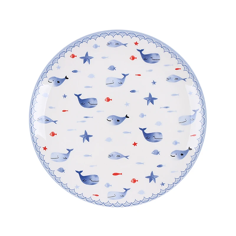 Творческий Простой керамические десертные блюда для бифштекса блюдо Блюдо