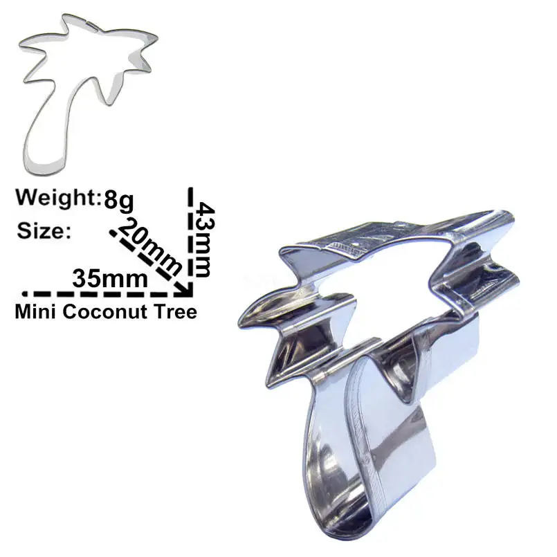 Форма для растений серия DIY выпечки кокосовое дерево из нержавеющей стали