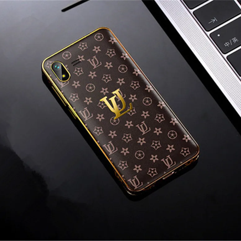 Золотой Самый маленький смартфон Ulcool U2 3,15 дюймов MTK6739 1 ГБ 8 ГБ телефон Android 8,1 Google Play 4G милый кожаный мини мобильный телефон - Цвет: Золотой