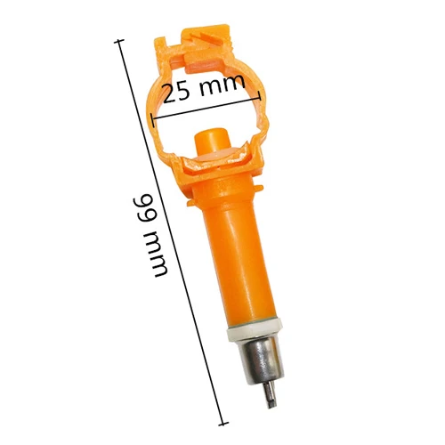 25mm Pipe Diameter 5 шт Кролик ниппель поилка Автоматическая ниппель кормушки поилки воды для кроликов, грызунов ниппель поилка - Цвет: 25mm Pipe Diameter