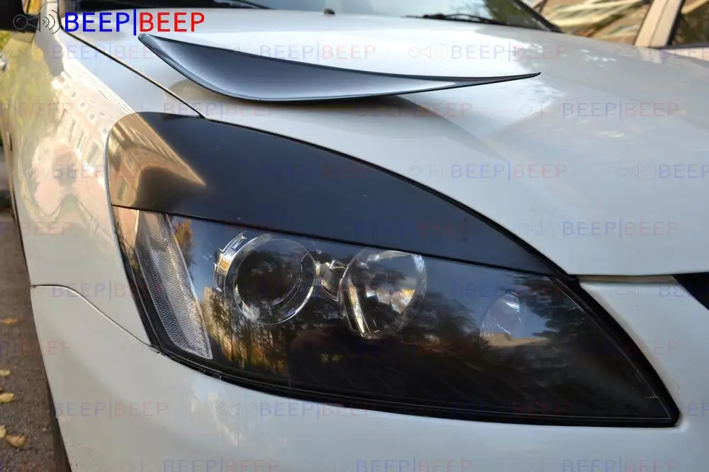 Накладные фары для Mitsubishi Lancer IX 2003-2009 из АБС-пластика cilia украшение ресниц