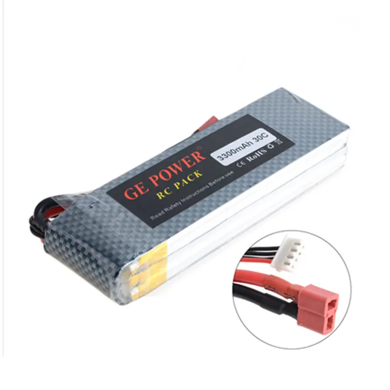 GE POWER 3 S lipo батарея 11 1 В 3300 мАч 30C rc вертолет автомобиль лодка Квадрокоптер пульт