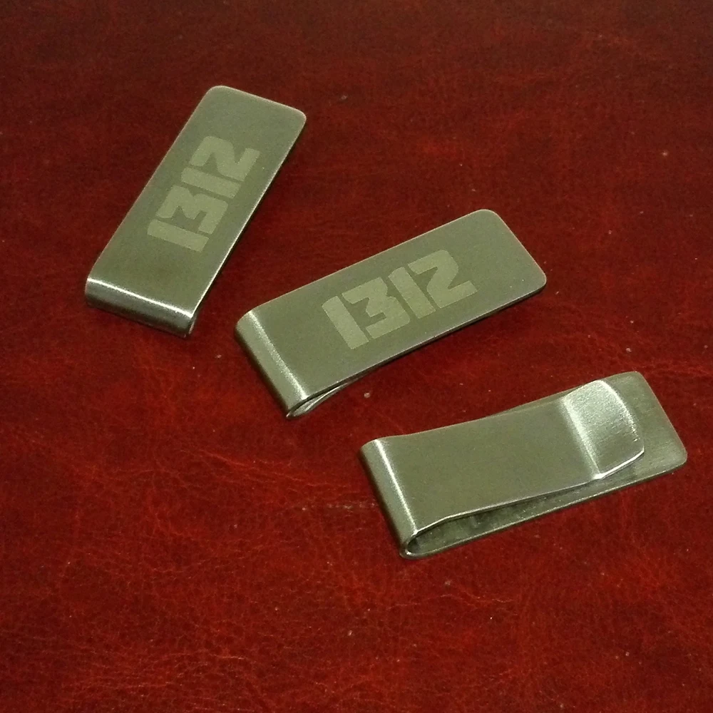 Серебряная и Золотая валюта $ зажим под заказ с логотипом вашей компании 20 шт.