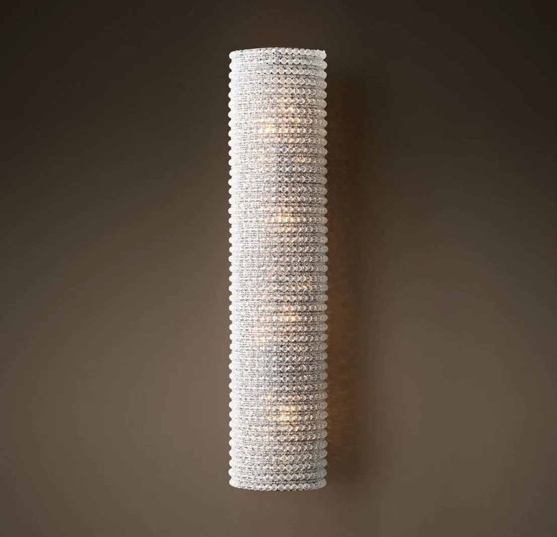 Современный круглый светодиодный подвесной светильник круглая хрустальная