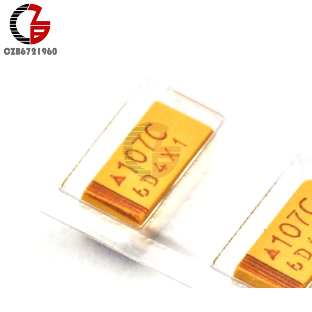 20 шт Танталовые Конденсаторы 35 в 10 УФ типа C SMD 6032 10% поверхностное крепление|mount| |