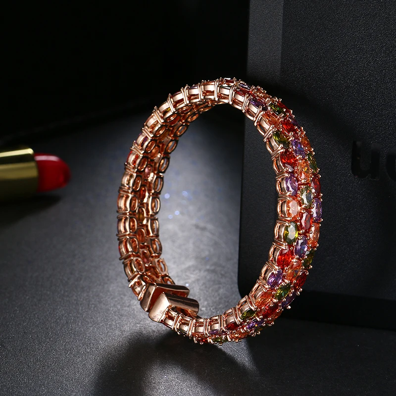 2017 NoEnName_Null совершенно новый браслет из звеньев цепи с цветочным узором модные