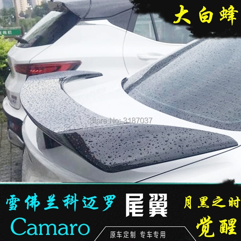 Спойлер для Chevrolet CAMARO 2009 2016 из АБС пластика Неокрашенный чехол багажника заднего