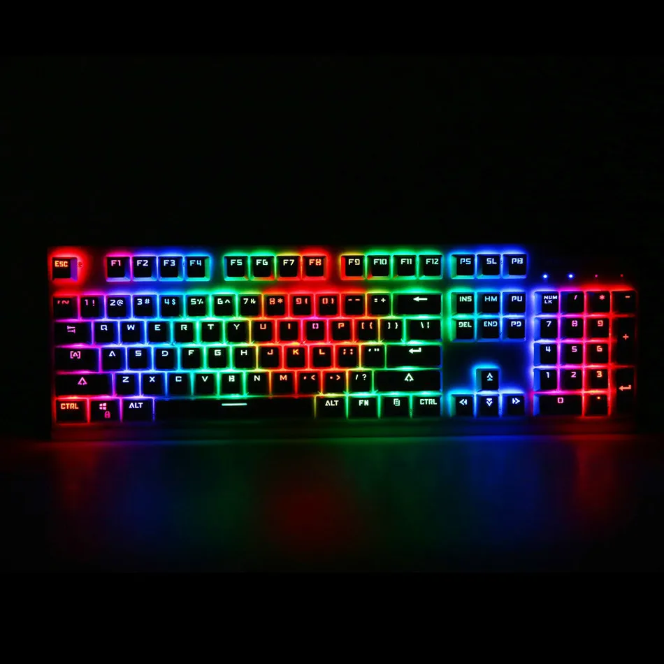 Motospeed CK108 механическая клавиатура 104 ключей русский и английский Проводная RGB