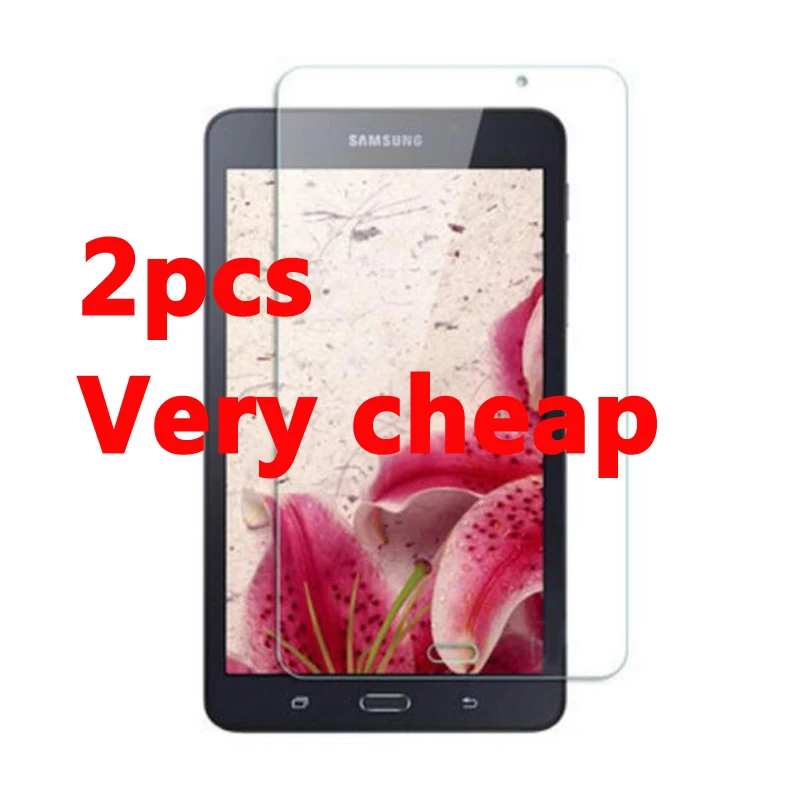 2 шт. закаленное стекло для Samsung Galaxy Tab A 7 0 8 T385 T387 P200 P205 T380 T355 T350 T280 T285|Защитные