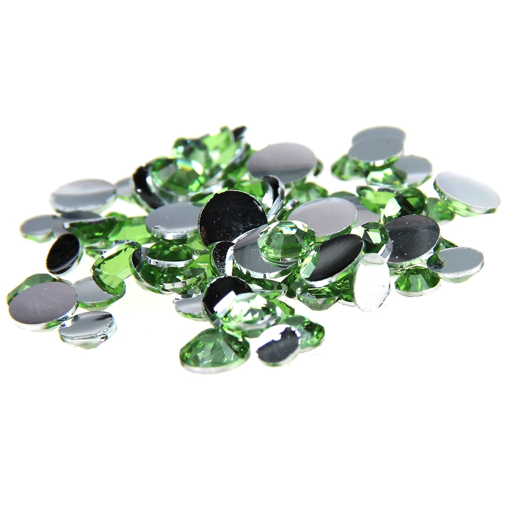 13 grass green 3 мм, 1000 шт, полимерные Стразы для 3D ногтей, для украшения ногтей, Круглые, для рукоделия, для изготовления ювелирных изделий - Цвет: 13 grass green