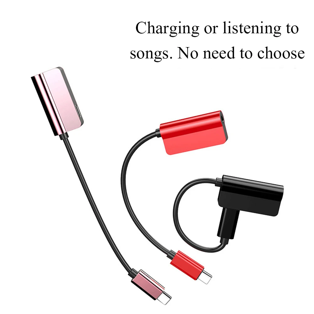2 в 1 usb type C адаптер для 3,5 мм наушников аудио зарядки конвертер AUX кабель адаптер для Xiaomi Mi8 для oneplus 6 6t сплиттер