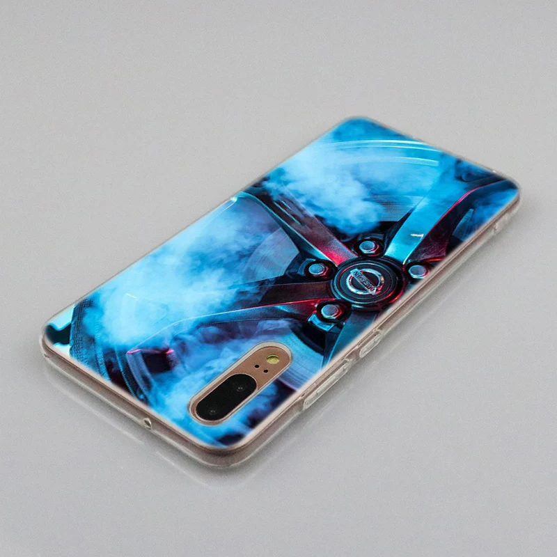Спортивный чехол для автомобиля силиконовый Huawei P30 P20 P10 P9 P8 Lite 2017 Pro Mini PSmart 2019