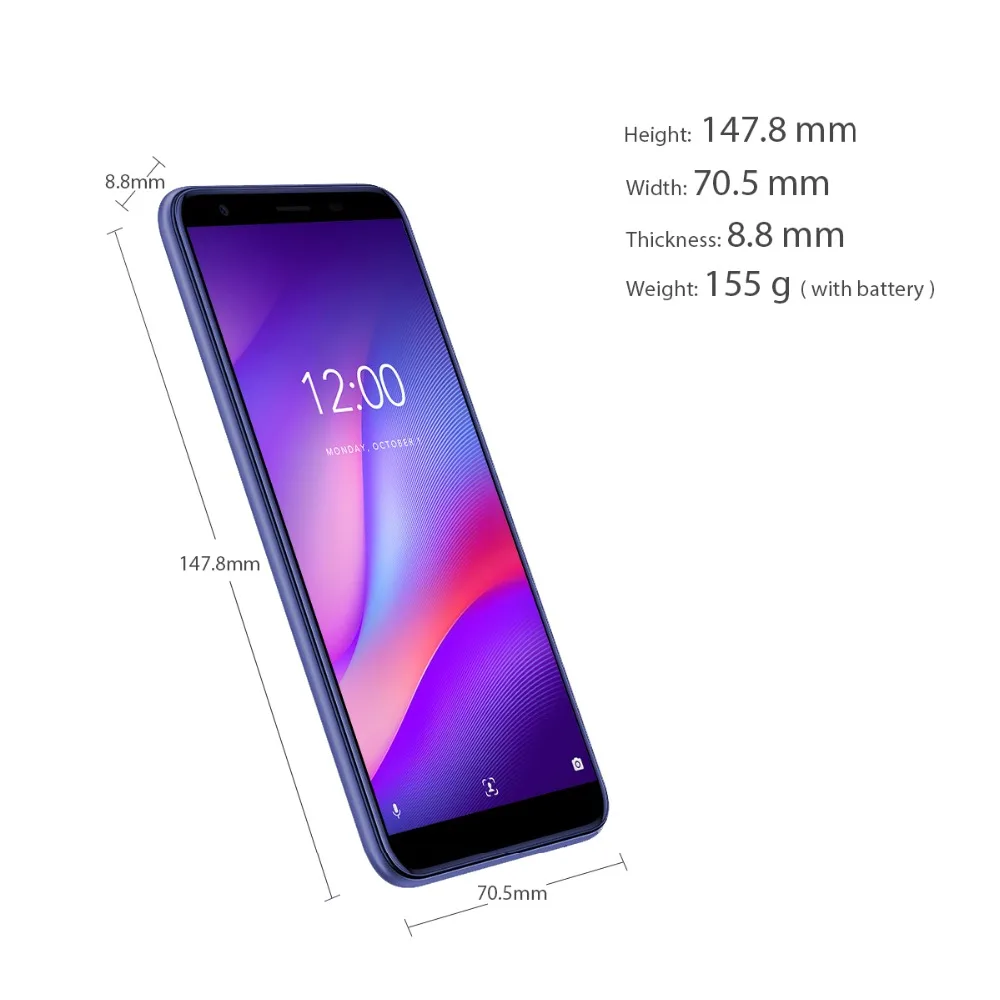 Vernee M3 5 ''полный Экран мобильный телефон 3 ГБ Оперативная память 32 Встроенная