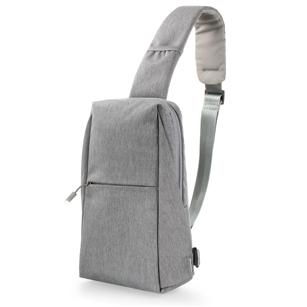 Многоцелевой слинг рюкзак Грудь сумка через плечо пакет легкий открытый