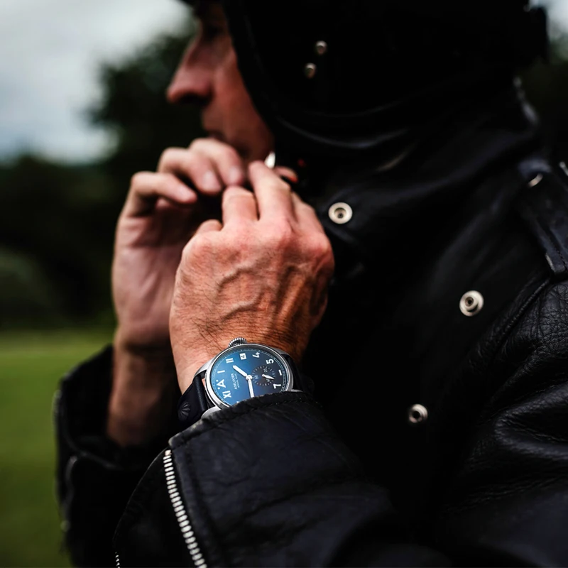 Часы мужские светящиеся с римскими арабскими цифрами на ремешке НАТО | Наручные