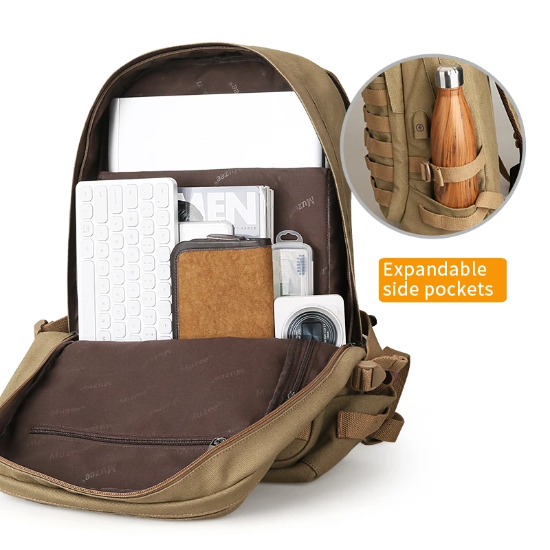 Мужской холщовый рюкзак с USB зарядкой 15 6 дюйма|military assault backpack|tactical backpackassault backpack |