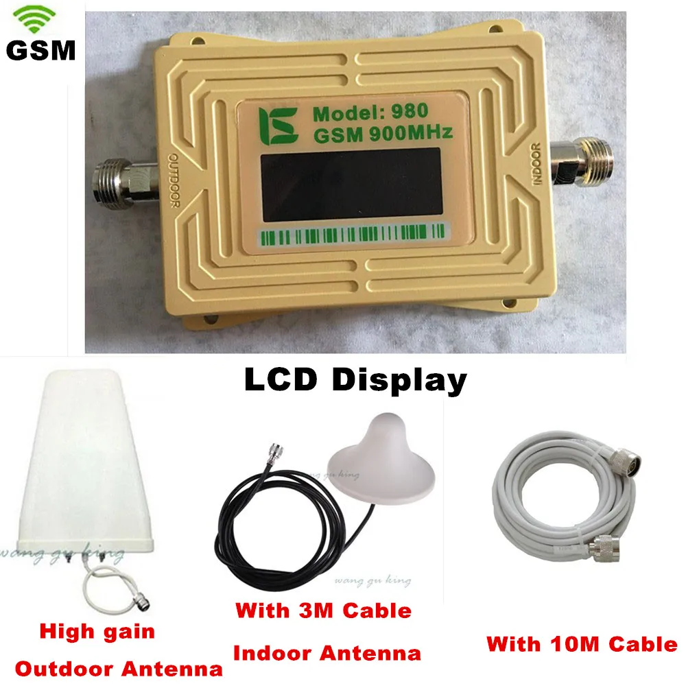 Полный набор бустеров мобильный телефон GSM 980 900 МГц усилитель сигнала gsm Сотовый