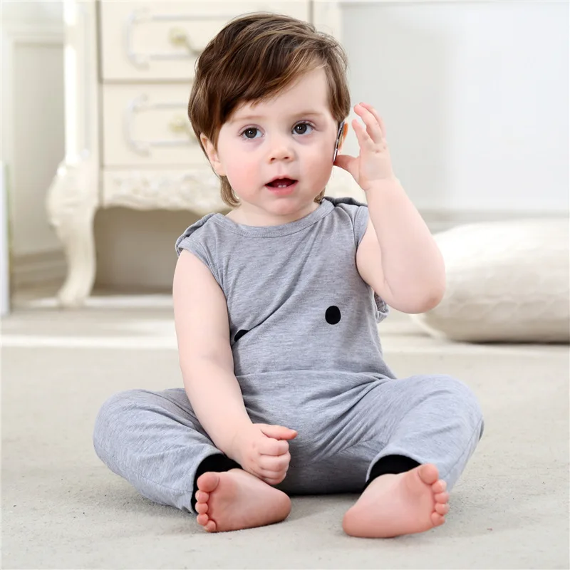 Детские костюм мальчик одежда мода новорожденных нет рукав |