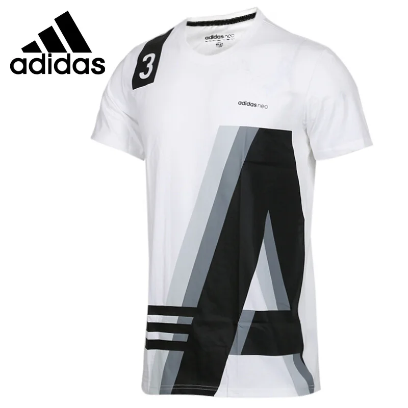Оригинальный Новое поступление 2018 Adidas Neo Label M FAV TEE 1 мужские футболки с коротким