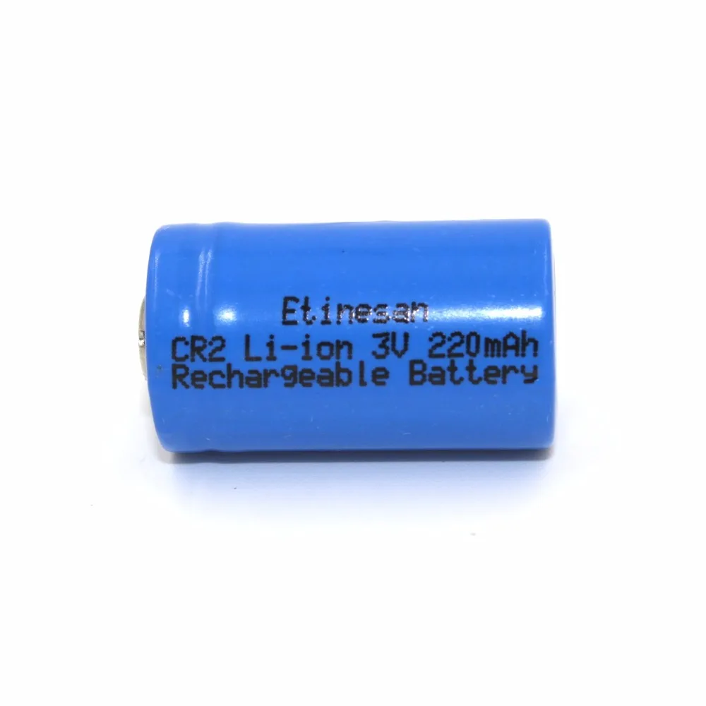 Литий ионные аккумуляторы Etinesan 15266( IFR CR2) 3 в 220 мАч 4 шт./лот|li-ion battery|battery safebattery lifepo4 |