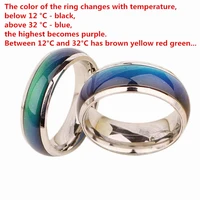 stainless steel rings for women mood ring