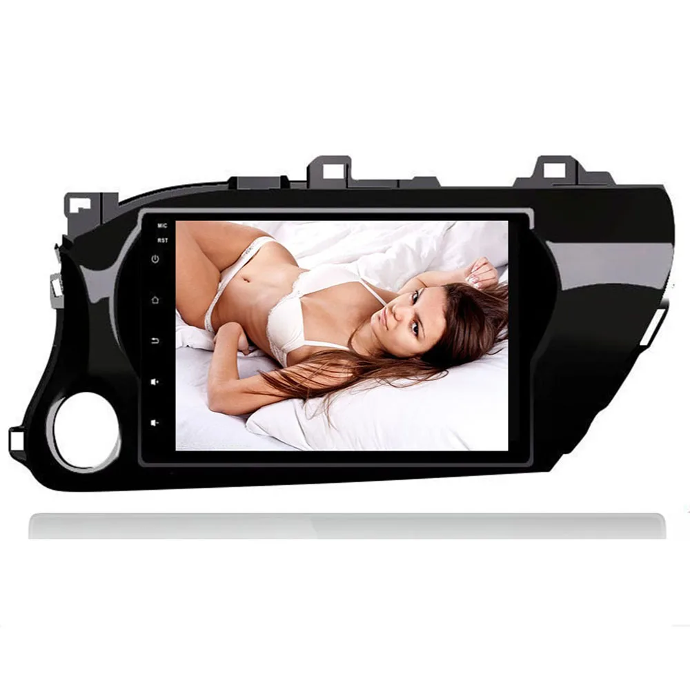 

10.2" Android Car Multimedia Stereo GPS Navigation DVD Radio Audio Sat Nav Head Unit for Toyota Hilux 2016 2017 2018 2019