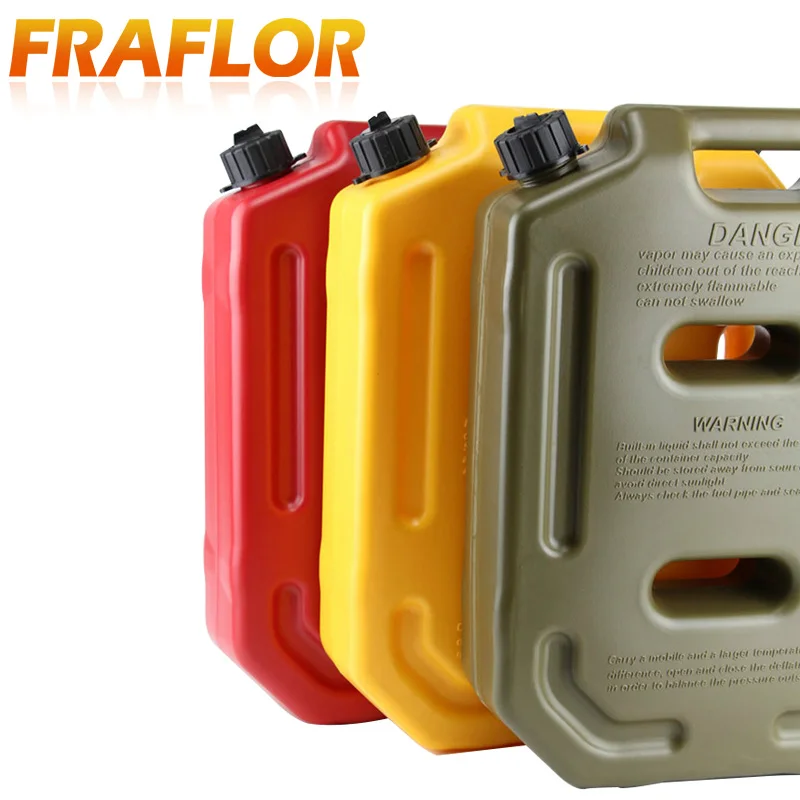 Практичный длительный бензиновый дизельный топливный бак Jerrycan объемом 10 л для