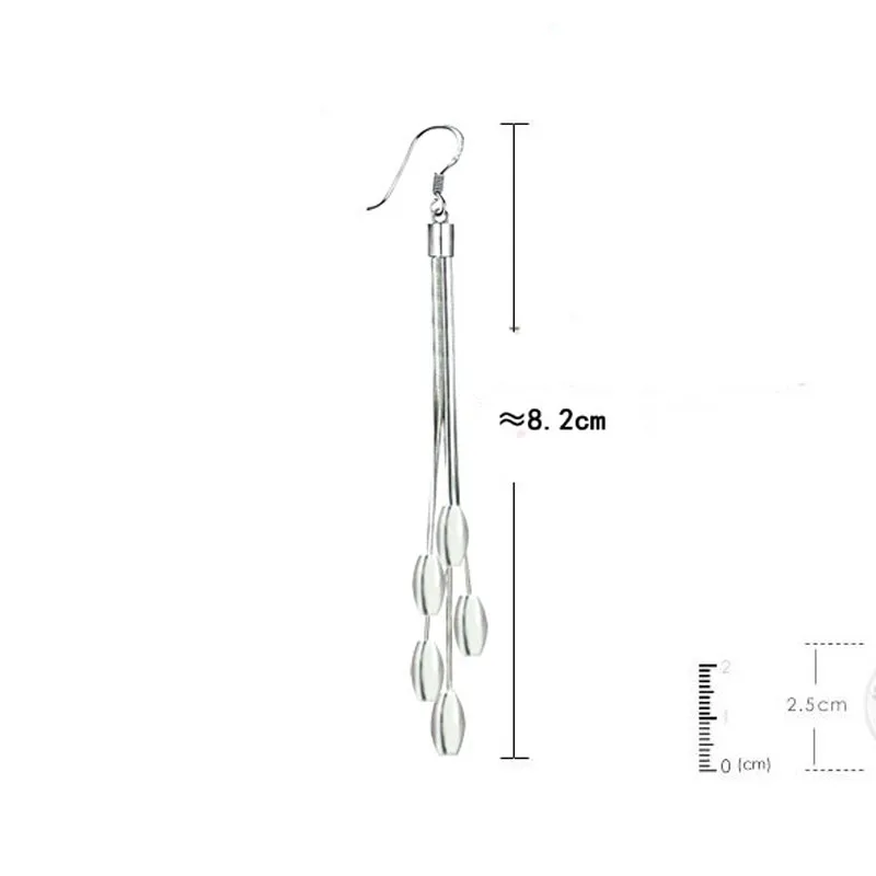 Модные ювелирные изделия с листьями оливковая кисточка 925 пробы Позолоченные