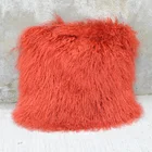 Бесплатная доставка CX-D-04M белый супер монгольский мех ягненка домашний декор наволочка Декоративные Чехлы на подушки