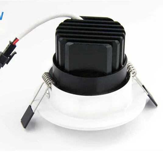 Бесплатная доставка монолитный блок светодиодов 10 Вт Диммируемый Точечный