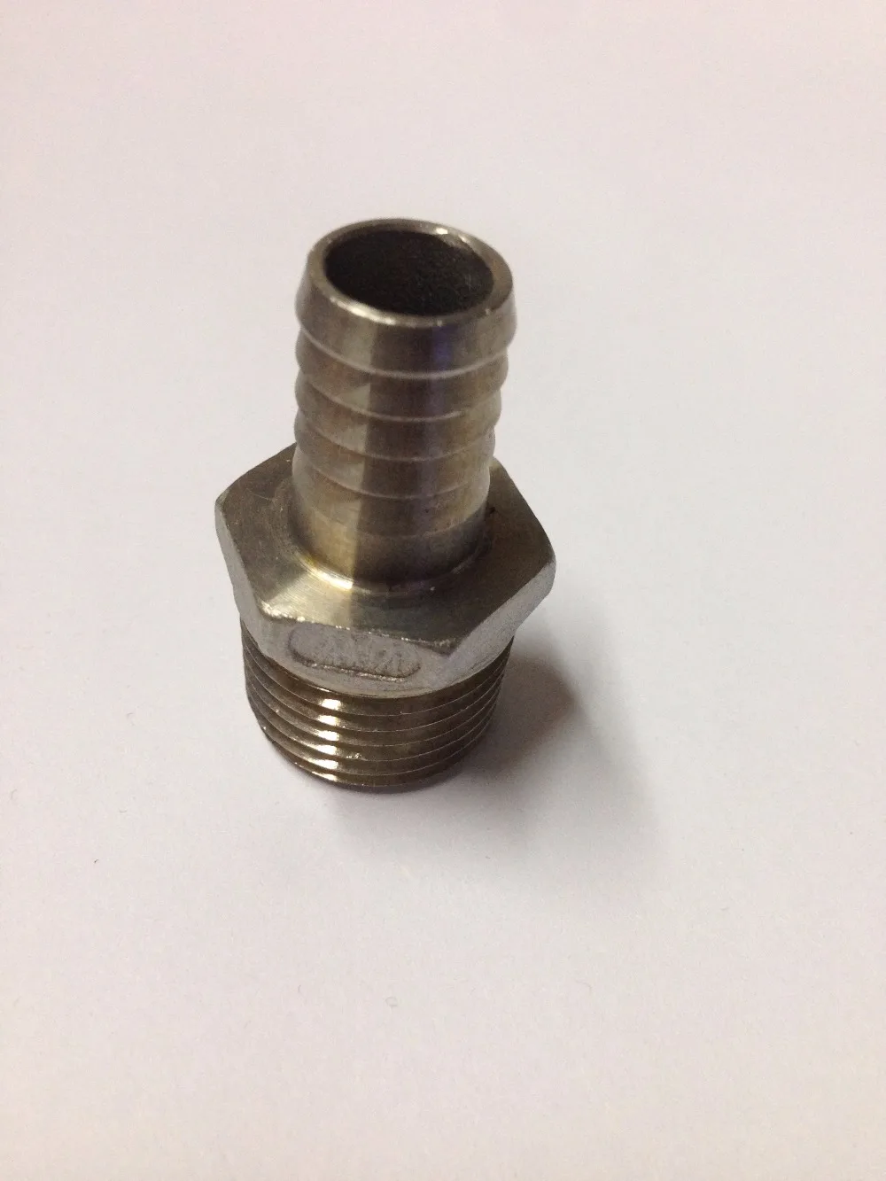 Шлангов из нержавеющей стали 1/2 &quotMPT x 1/2&quot Барб Homebrew оборудования фитинг