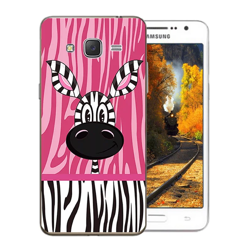 For Samsung Galaxy Grand Prime Phone Case Slim TPU Silicon Horse Pattern for G530F G531H G530FZ G5306W G5309W Full Protect Funda |