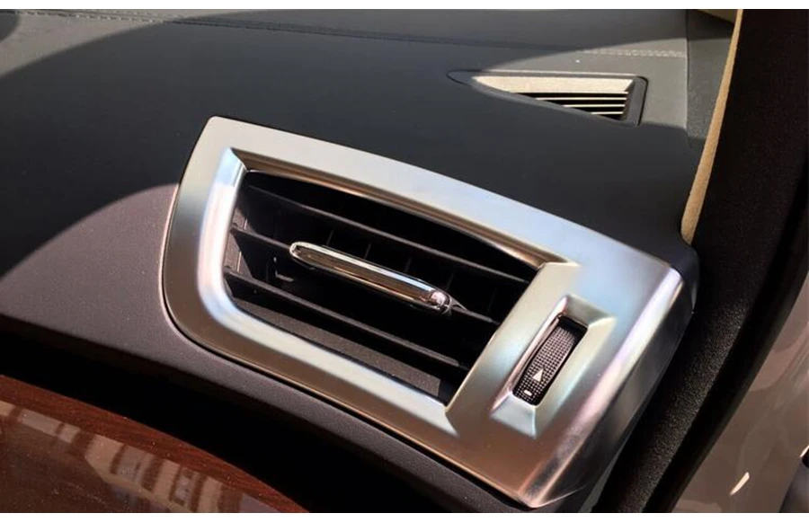 Авто аксессуар для Toyota Alphard/Vellfire AH30- приборная панель из АБС Кондиционер Выход вентиляционное отверстие крышка отделка матовая