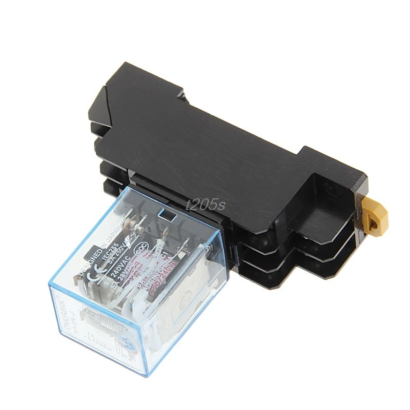 PYF08A 220/240 V AC Bobina реле мощности DPDT MY2NJ 8 Pin с базой Новый T12 Прямая поставка |