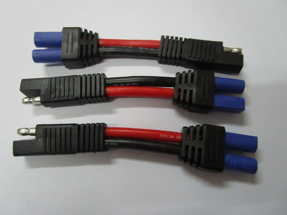1 шт. EC5 гнездовой разъем для SAE Power автомобильный кабель 10AWG 10 см | Обустройство