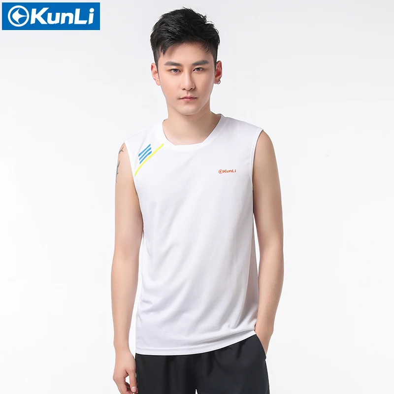 New Original Kunli mens badminton shirt sports clothing running T-shirt tennis tabe kids boys Soccer Jerseys | Спорт и развлечения