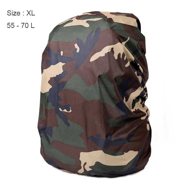 XL 55-70L Профессиональный 40-80L пылезащитный дождевик Сверхлегкий Водонепроницаемый наплечный чехол сумка для путешествий на открытом воздухе защита от дождя для велосипеда и пешего туризма - Цвет: XL 55-70L
