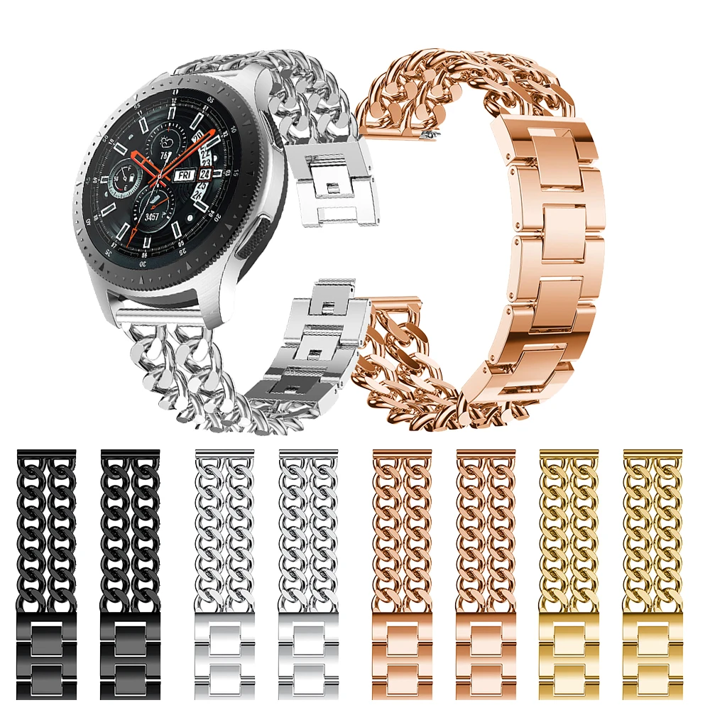 Роскошный ремешок для часов, сменный ремешок для samsung Galaxy Watch, 46 мм, SM-R800, умные часы, ширина ремешка 22 мм, ремешок для часов, металлический браслет