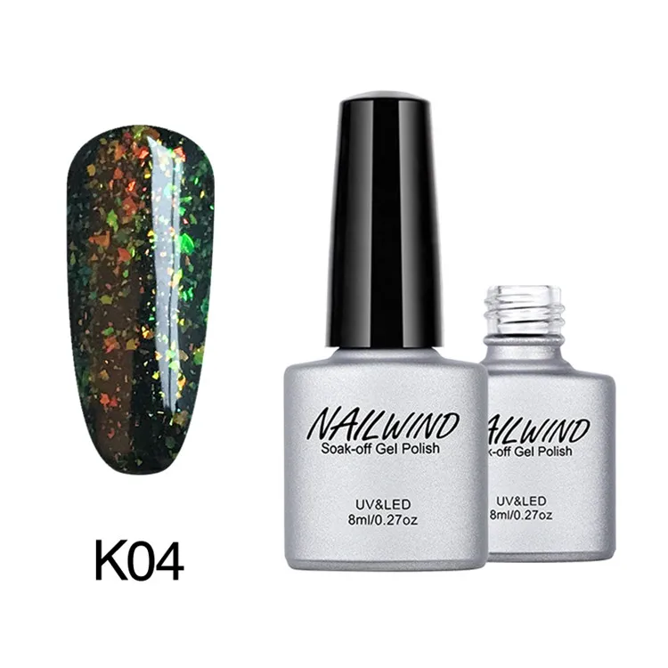 NAILWIND 8 мл УФ лампа гель для ногтей NDK01-10 лак для ногтей Перманентный растворимый лак для гель для дизайна ногтей лак - Цвет: 04