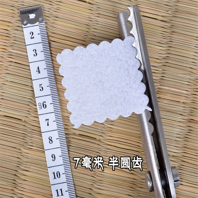 Швейные ножницы мини для шитья с зигзагом стальные круглые тканевые аксессуары