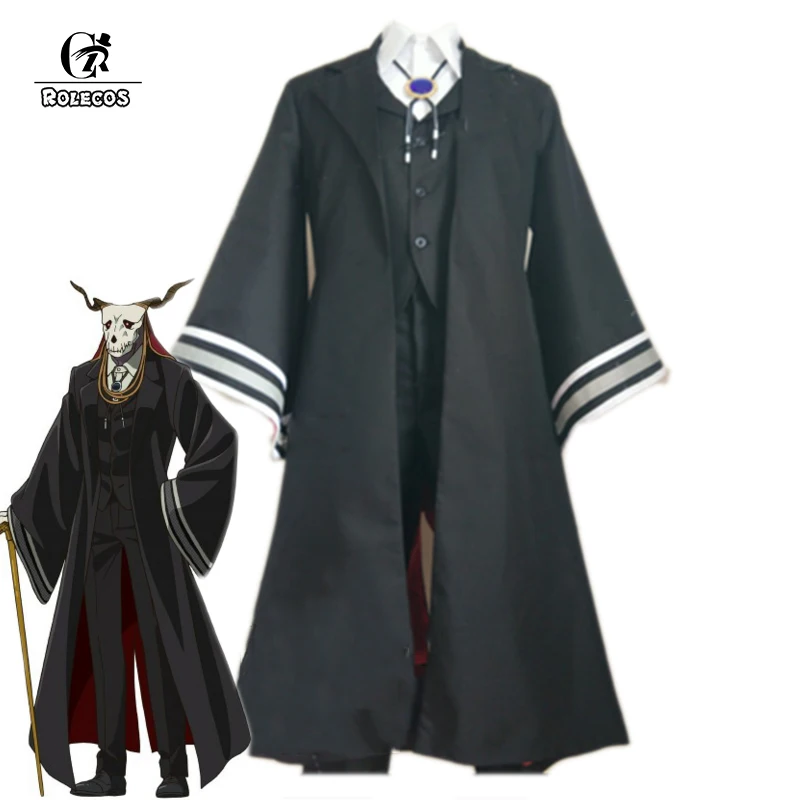 ROLECOS 2017 новый аниме Mahoutsukai no Yome костюм для косплея униформа Элиас японское