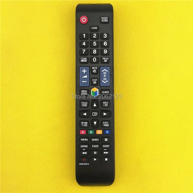 Пульт дистанционного управления для Samsung 3D TV AA59-00581A UN32EH4500 UN46ES6100F UN32EH5300 UN32F5000 UN46F5000AF UE32F5000