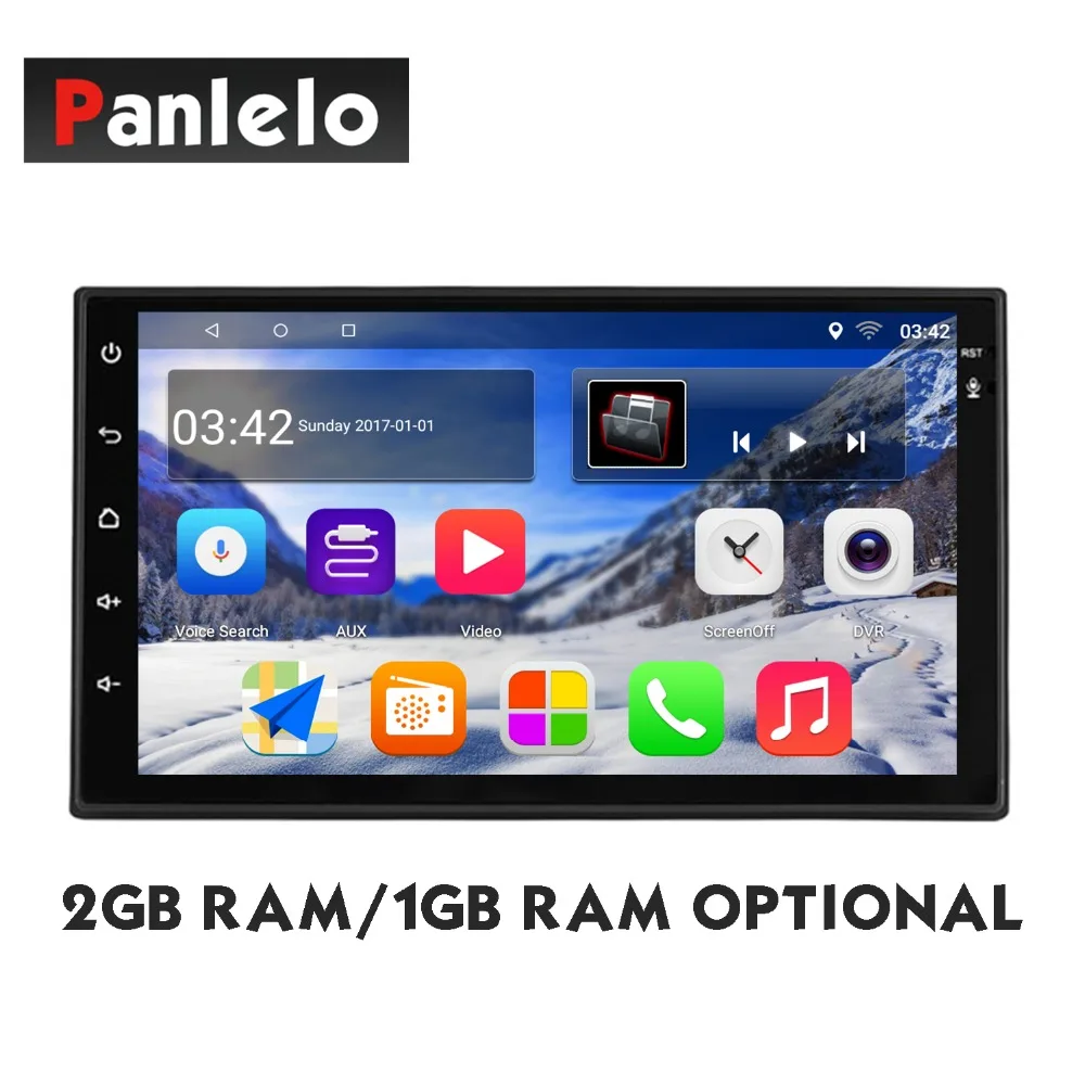 Panlelo Android 8 GPS навигации мультимедиа плеер Автомобильный стерео S10/S10 плюс 2 ГБ/1 ГБ