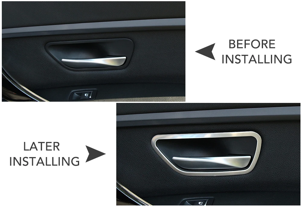 Отделка из нержавеющей стали внутренняя дверь ручка украшение круглая крышка