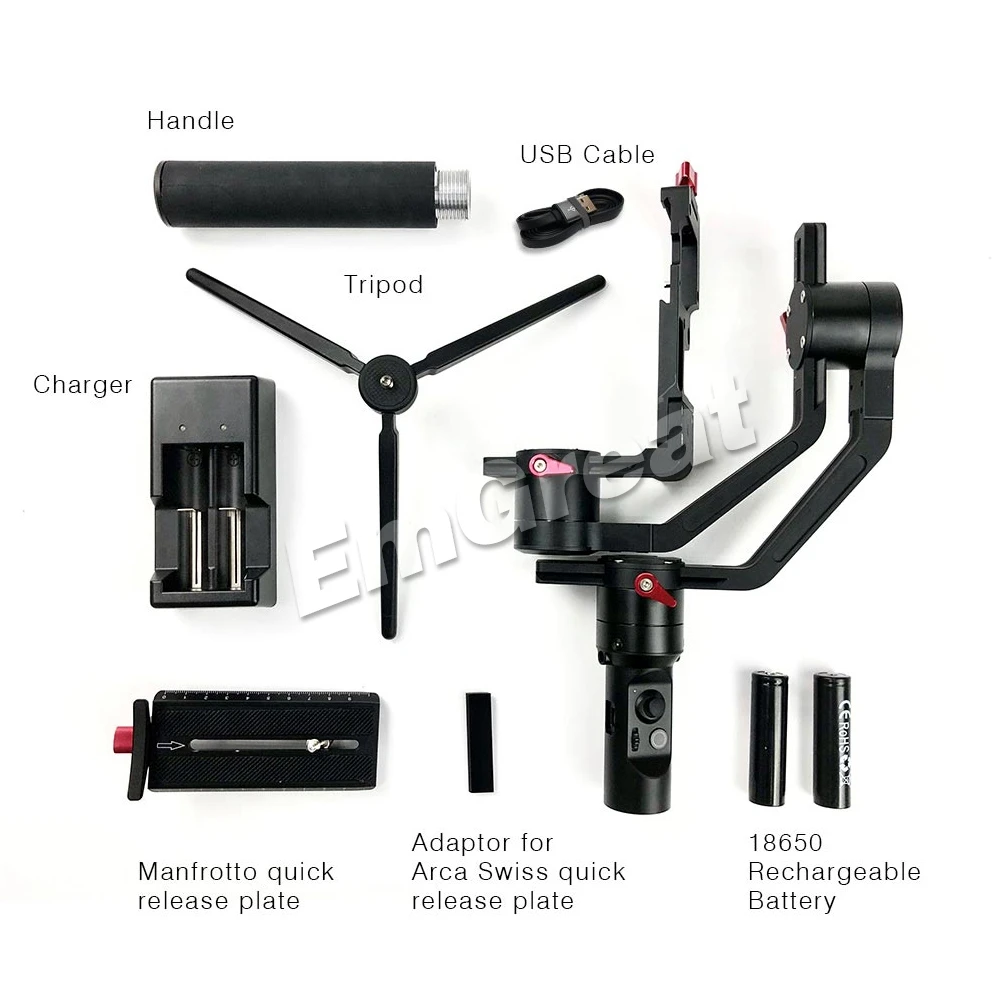 Hohem iSteady Шестерни 3 осевой ручной шарнирный стабилизатор для камеры GoPro Полезная