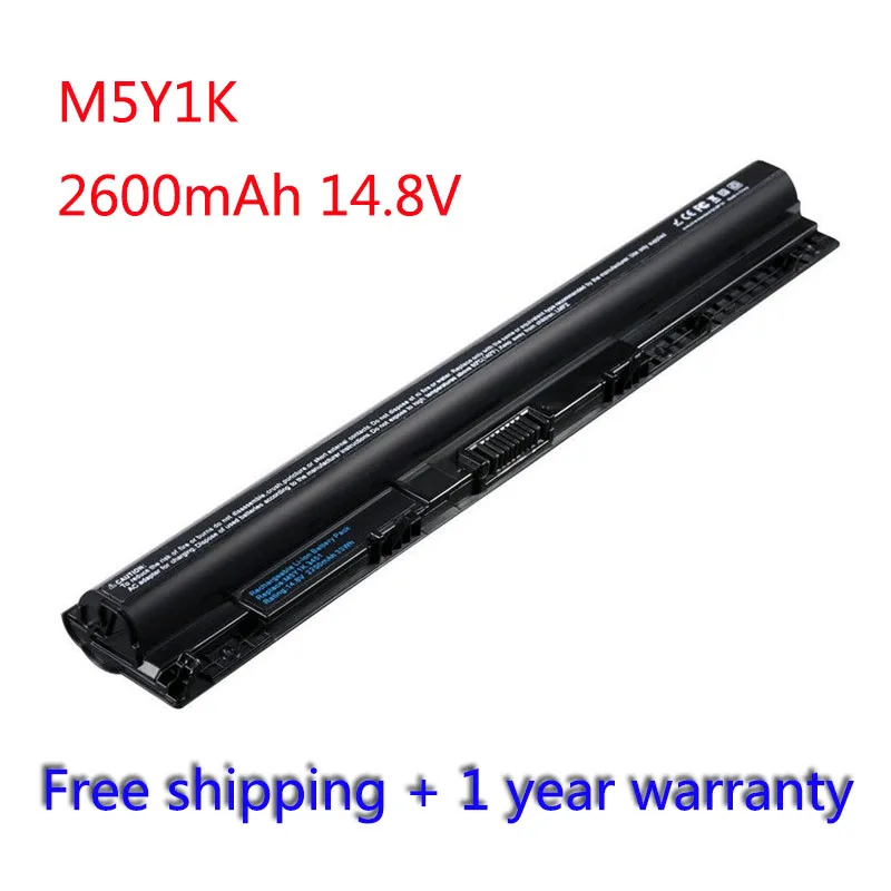 7XINbox 2600mAh 14 8 V M5Y1K 1KFH3 GXVJ3 WKRJ2 батарея для Dell Inspiron 15 17 3451 3452 3551 3558 5451 5458 N3551