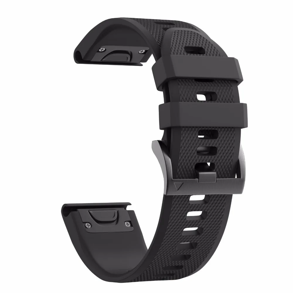 26 мм Ширина Ремешки для наручных часов Garmin Fenix 5x/3/3hr спорт силиконовой лентой с
